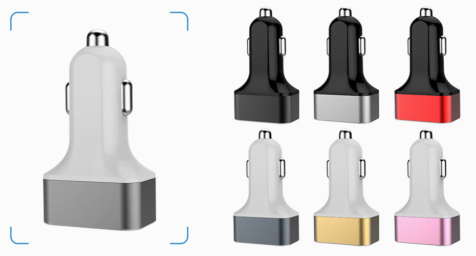 金属头快充QC3.0车载充电器